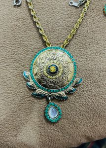 Antique Inspired Necklace &amp; Earring Set