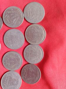 Coins 1₹ Hyderabad, Mumbai Mix Coin