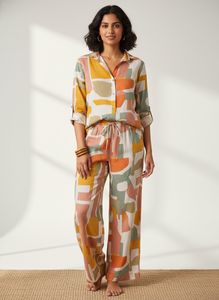Boho Abstract Print co-ord set
