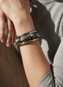 Unique Silver Tone Bracelet