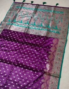 New Banarasi Satin Silk Saree