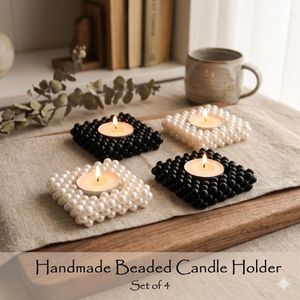 Set of 4 candle holder