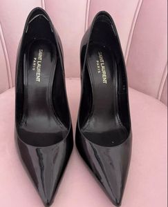 Saint Laurent Black Patent Heels👠