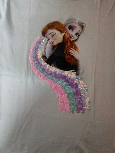 Frozen T-shirt with Sequins