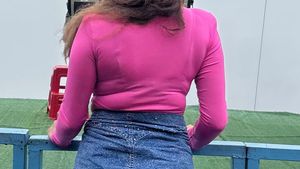 Vibrant Pink Crop Top