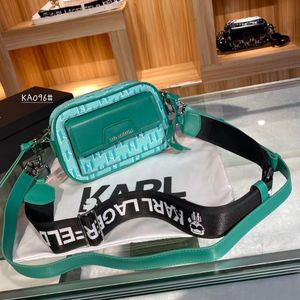 KARL LAGERFELD Stylish Green Crossbody Bag