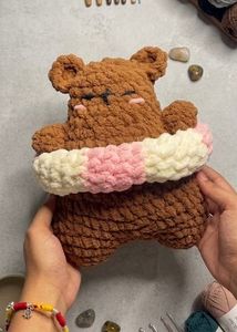 Crocheted Bear Plush