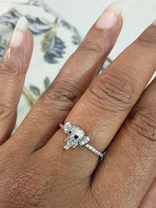 925 sterling silver Elephant Ring