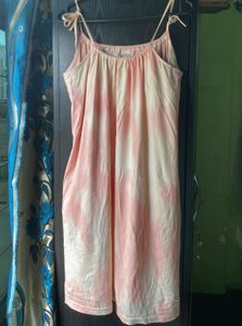 Tie-Dye Spaghetti Strap Dress