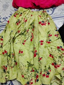 Skirt Top And Frock