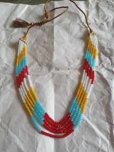 Beaded Necklace &amp; Earring Set