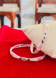 Ladies Bangles Pure Silver