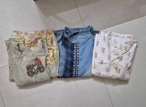 3 Women's Kurtas