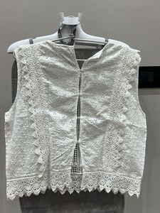 ONLY White Lace Top