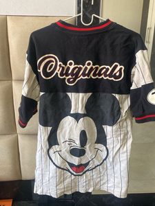 Vintage Mickey Mouse Baseball Jersey