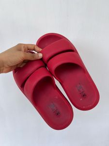 Comfortable Red Slides
