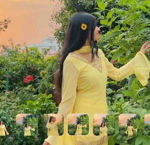 Elegant Yellow Kurta Set with Dupatta