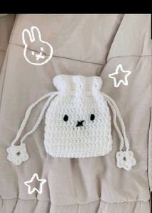 Handmade Crochet Pouches (pack of 3)