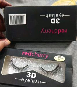 Redcherry Eyelash With Eye Lashes Glue