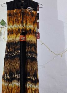 Stylish Embroidered Ethnic Gown