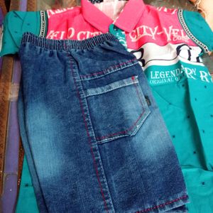 Shirt With Helf Pant