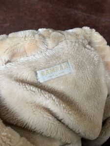 Leopard Print Faux Fur Jacket