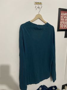H&amp;M Teal Long Sleeve T-Shirt