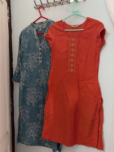Elegant Blue Embroidered Kurta