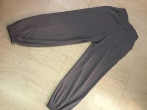 Grey Joggers with Drawstring Waist