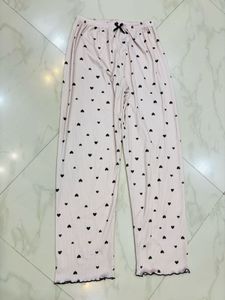 SAVANA Cute Heart Print Pajama Set