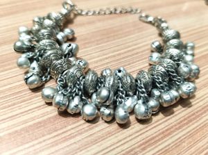 Oxidised Ghungroo Kada