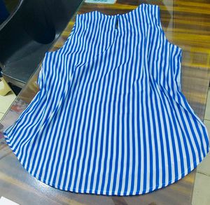 Blue Stripe Tank Top