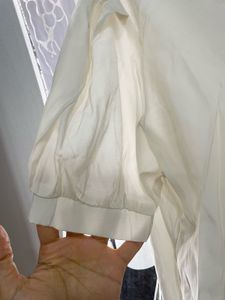Cream Puff Sleeve Top