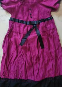 Stylish Magenta Dress
