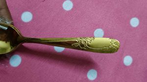 Set of 6 Vintage Ornate Spoons