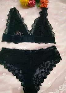 victoria secret Lace Bralette &amp; Panty Set