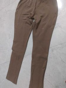 Comfortable Brown Slim Fit Pants