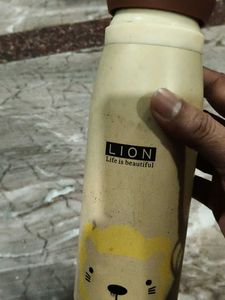 Lion Water Bottle - Life is Beautiful