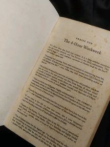 The four hour work week book