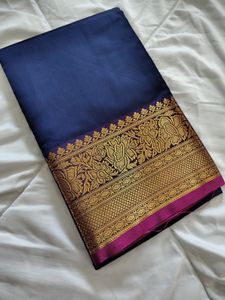 silk saree with golden border