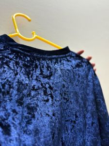 Blue Velvet Short Sleeve Tee