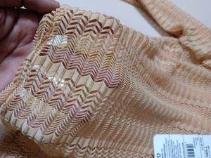 Sheer Striped Long Sleeve Top