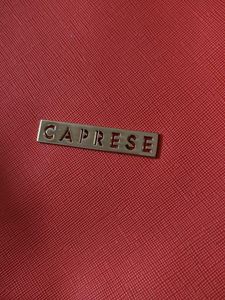 Vibrant Red Caprese Shoulder Bag