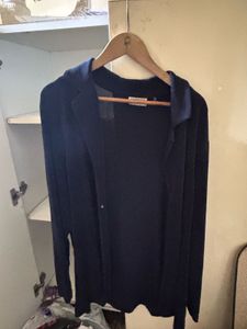 Chico's Navy Blue Cardigan Jacket