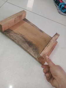 Unique Rustic Wood Tablet Stand