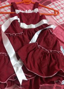 Elegant Cotton  Baby Frock
