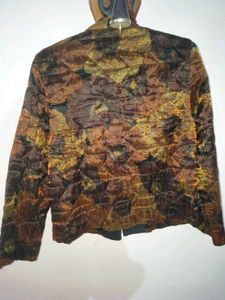 Vintage Floral Quilted Jacket
