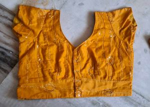 Yellow Lehenga Choli Set with Dupatta