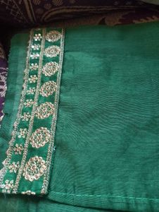 Elegant Green Embroidered Kurta Set