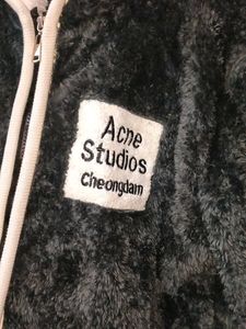 Cozy Furry Zip-Up Jacket